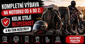 Kompletní výbava na motorku od A do Z: Kolik stojí bezpečnost a na čem nešetřit?