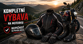 Kompletní výbava na motorku od A do Z: Kolik stojí bezpečnost a na čem nešetřit?