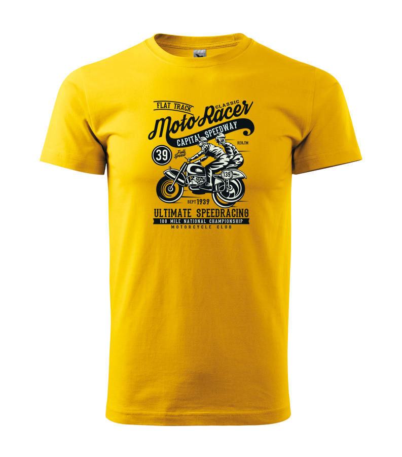 Pánské triko s moto motivem 277 Moto Racer Classic