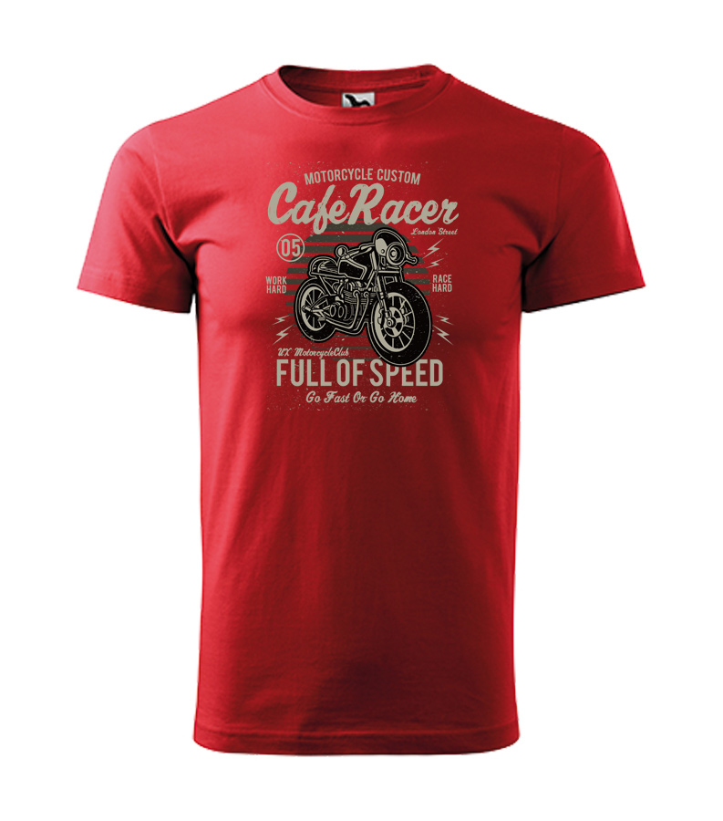 Pánské triko s moto motivem 266 Cafe Racer