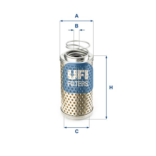 UFI Olejový filtr 25.465.00
