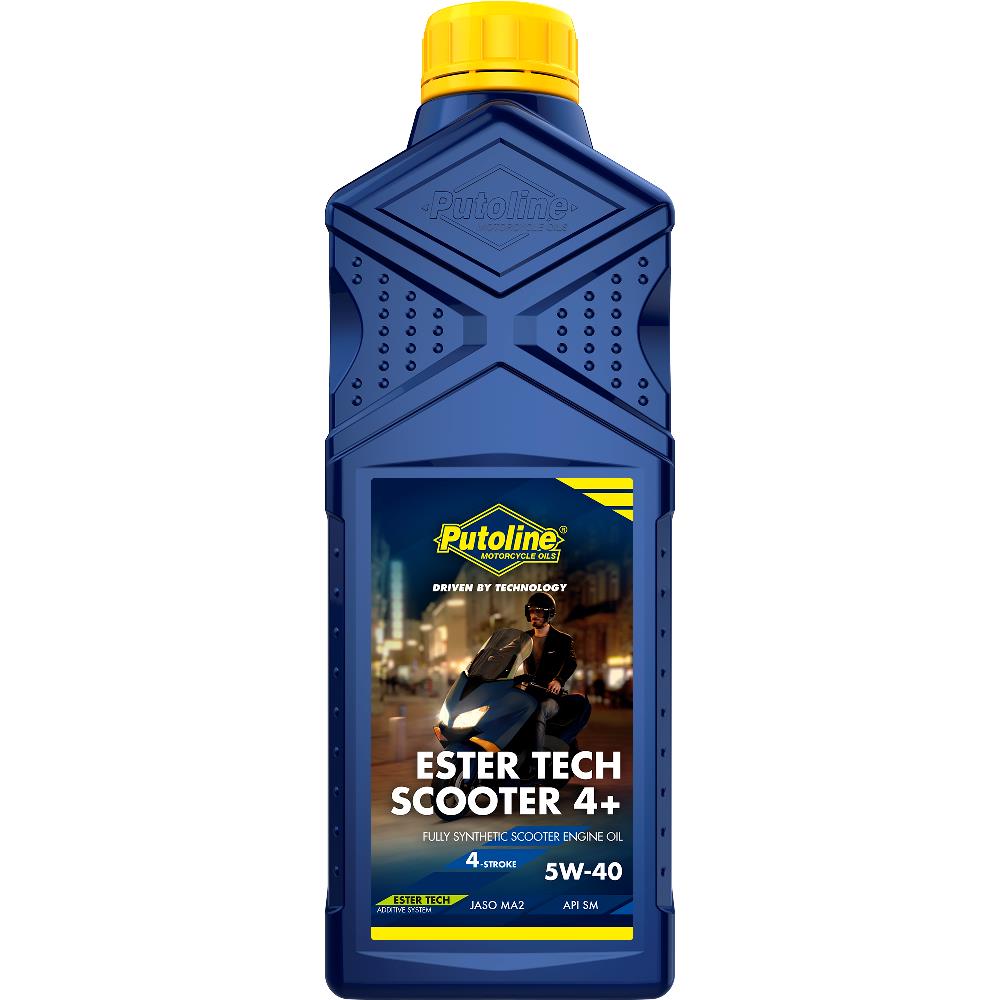 PUTOLINE Motorový olej Ester Tech Scooter 4T+ 5W40 1L