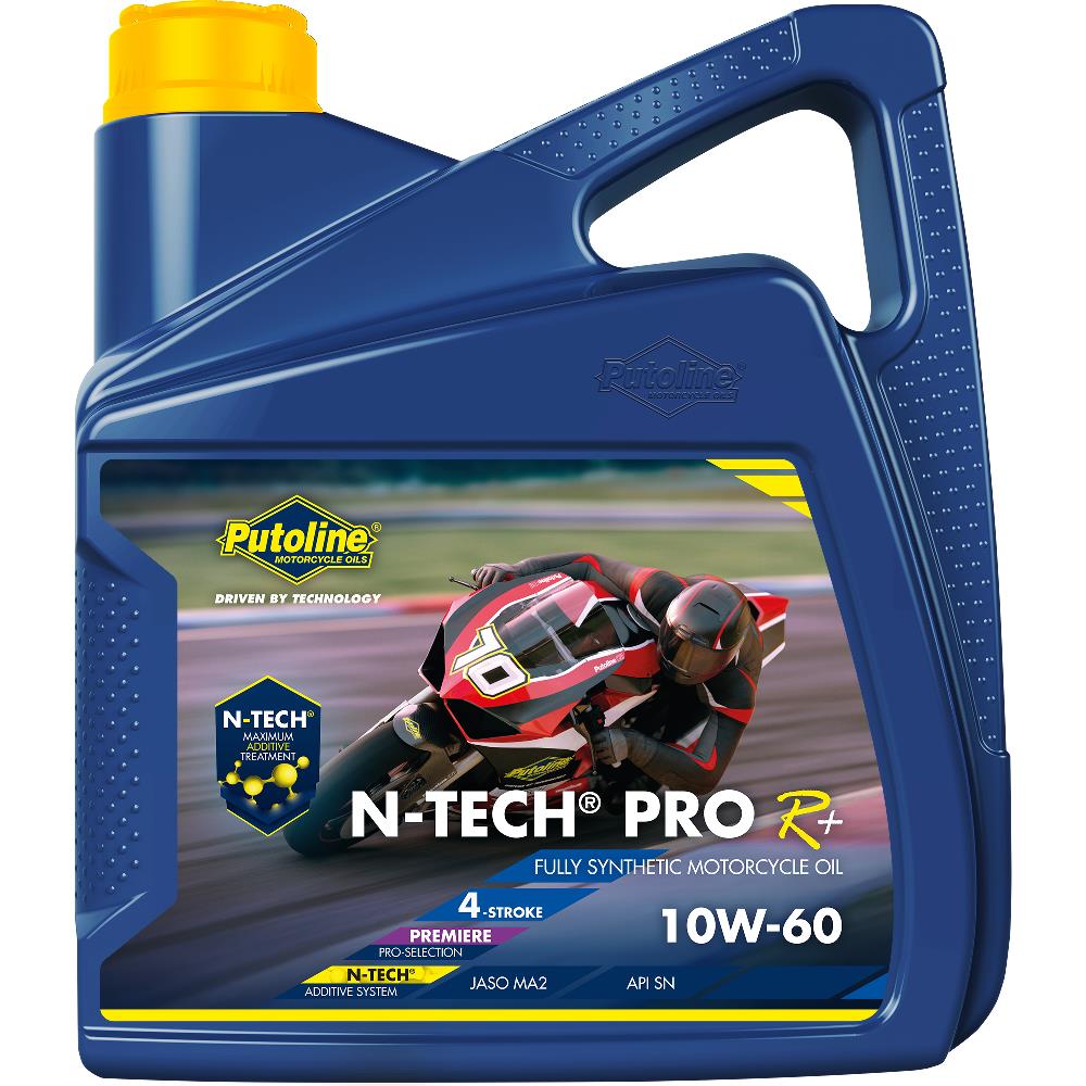 PUTOLINE Motorový olej N-Tech Pro R+ 10W60 4T 4L Road/OFF-Road