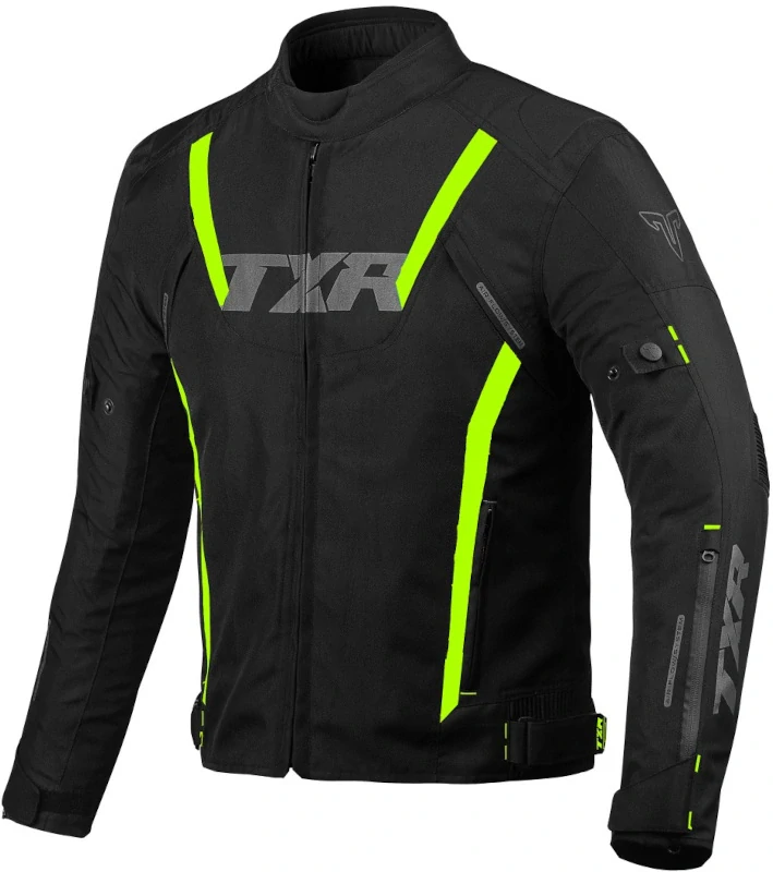 TXR Bunda na motorku Gunner černo-fluo žlutá S