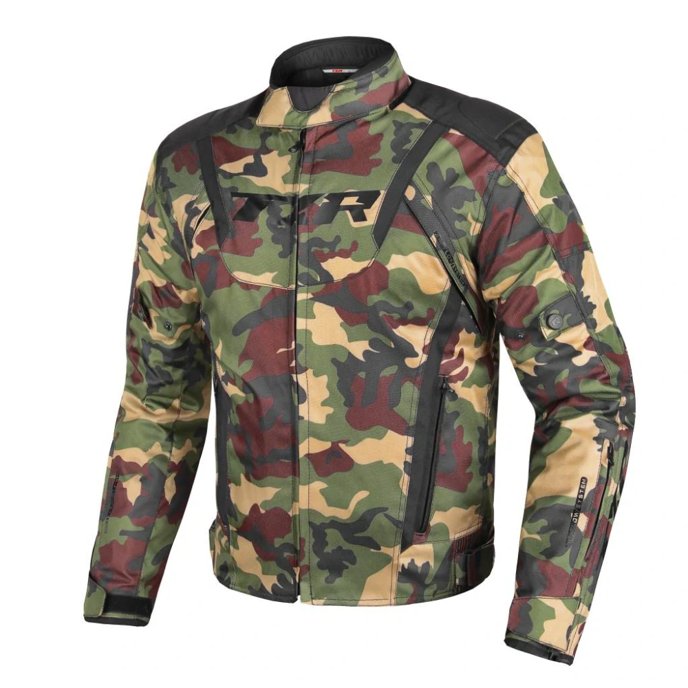 TXR Bunda na motorku Gunner Camo zelená L