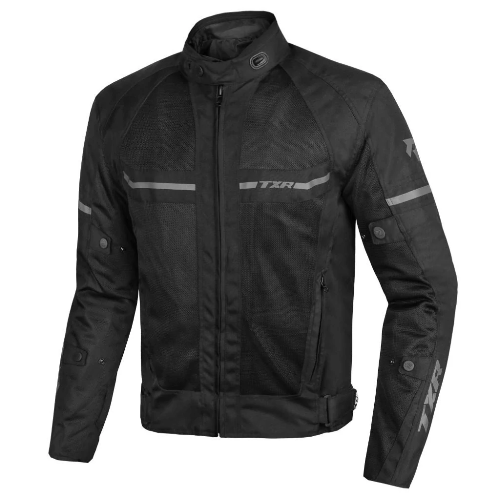 TXR Bunda na motorku Steward černo-šedá 4XL