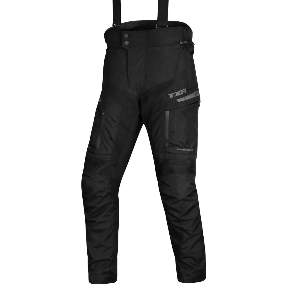 TXR Kalhoty na motorku Expedition černé 3XL