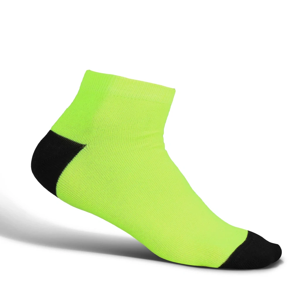TXR Sportovní nízká ponožka Neon fluo žlutá 46/48