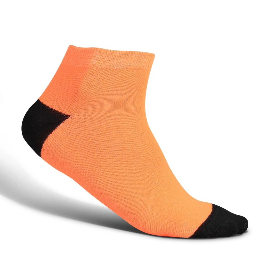 TXR Sportovní nízká ponožka Neon fluo oranžová 46/48