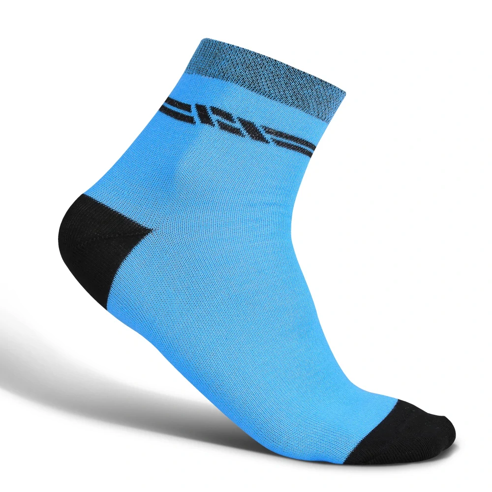 TXR Sportovní polovysoká ponožka Neon modrá 41/42