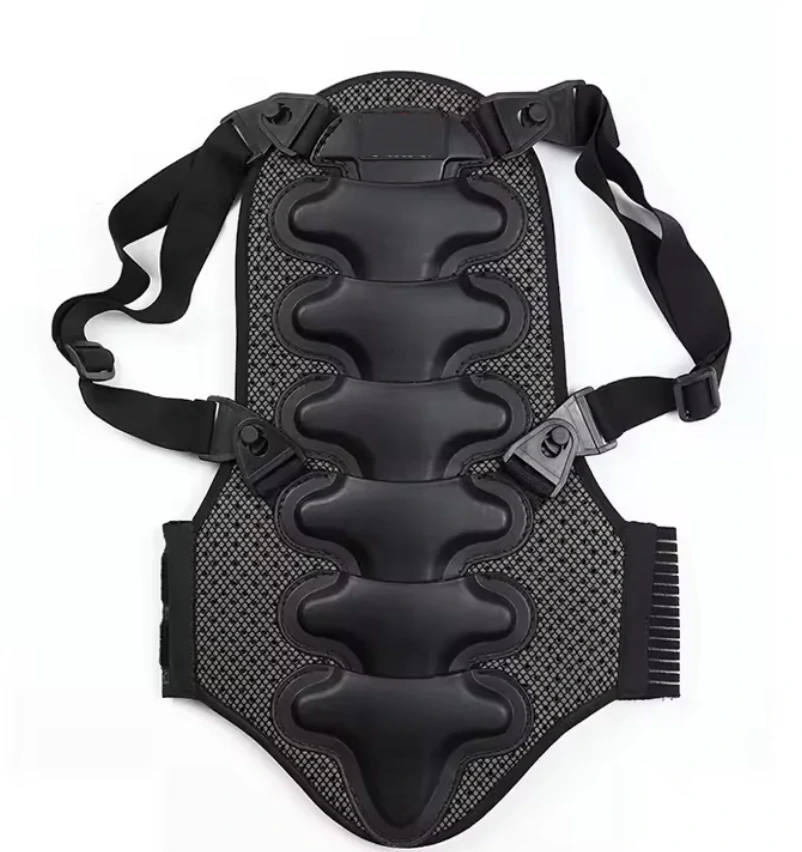TXR Páteřový chránič Beast L (vhodné na motorku a další outdoorové sporty; plasty jsou protitříštivé; prodyšna 3D pěna pod plastovými lamelami;)