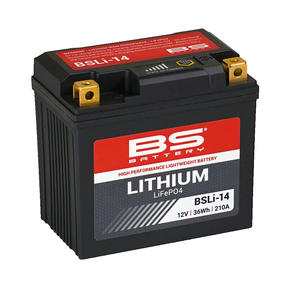 BS-BATTERY BSLI-14 12V 3Ah 210A P+ LiFePO4 lithiová motobaterie