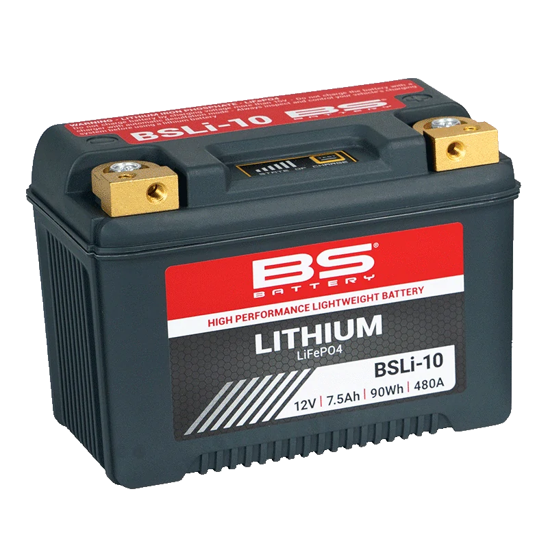 BS-BATTERY BSLI-10 12V 7,5Ah 480A P+ LiFePO4 lithiová motobaterie
