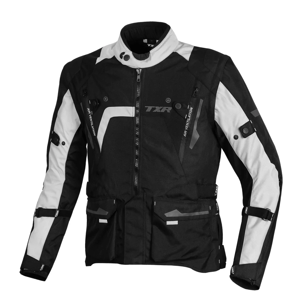 TXR Bunda na motorku Enduro 2 černo-šedá XXL