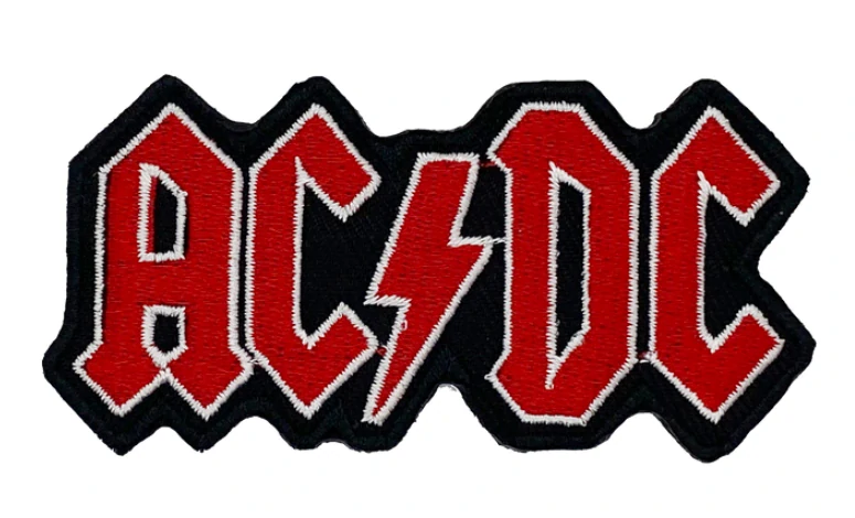 TXR Moto nášivka AC/DC