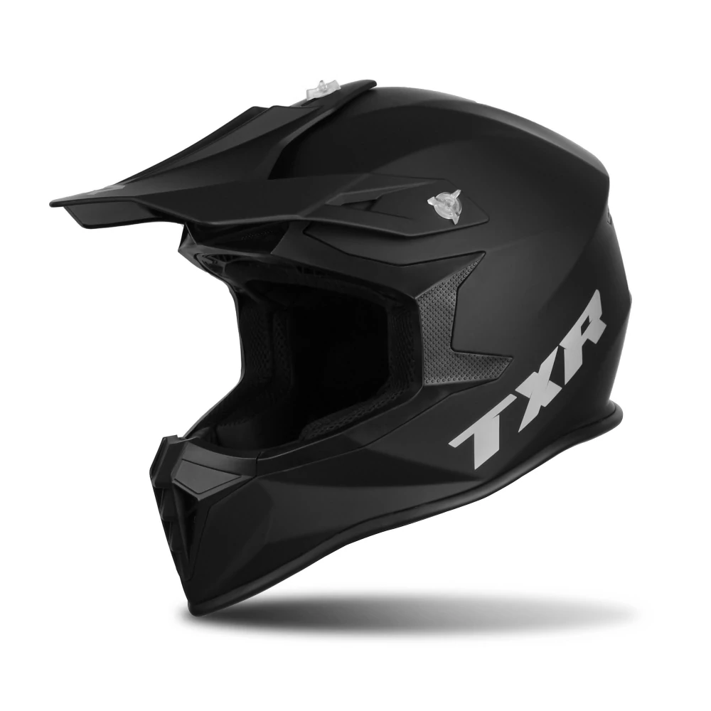 TXR Motokrosová helma Fury černá matná L