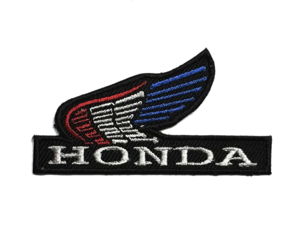 TXR Moto nášivka Honda červeno-bílo-modrá