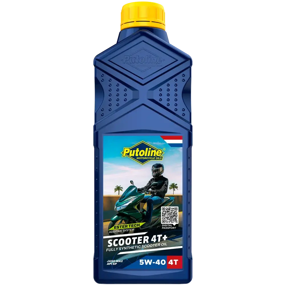 PUTOLINE Motorový olej Ester Tech Scooter 4T+ 5W40 1L