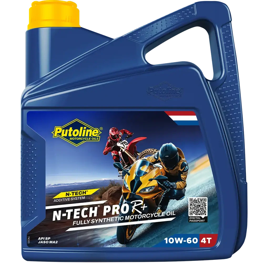 PUTOLINE Motorový olej N-Tech Pro R+ 10W60 4T 4L Road/OFF-Road