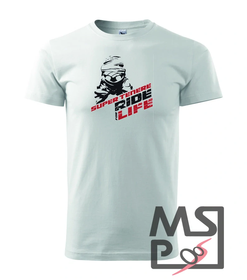 MSP Triko s motivem Yamaha Super tenere - ride for life L