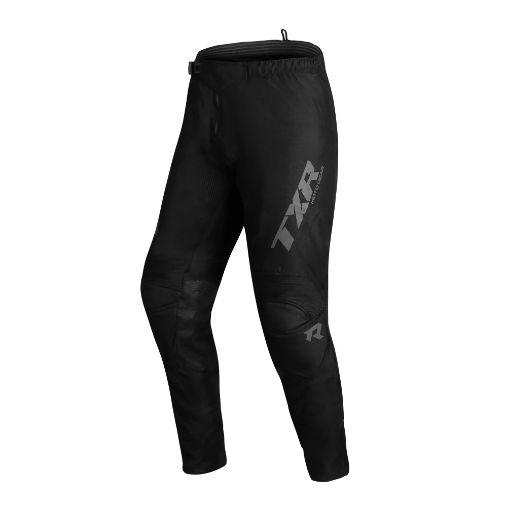 TXR Motokrosové kalhoty Pulse černé XXL (Extrémně nízká hmotnost (pouze 580 g); pas s protiskluzovými prvky pro perfektní držení; ergonomicky)