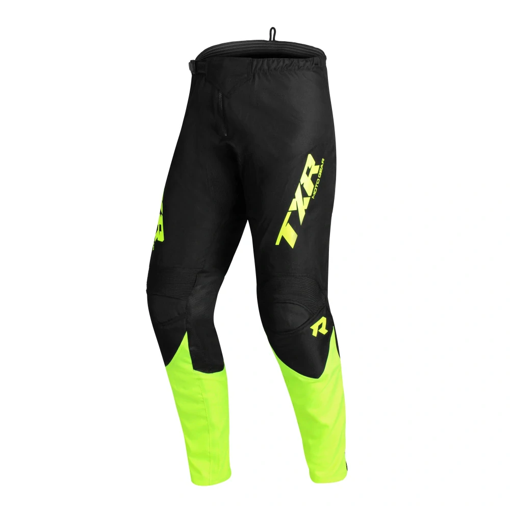 TXR Motokrosové kalhoty Pulse černo-fluo žluté XXL