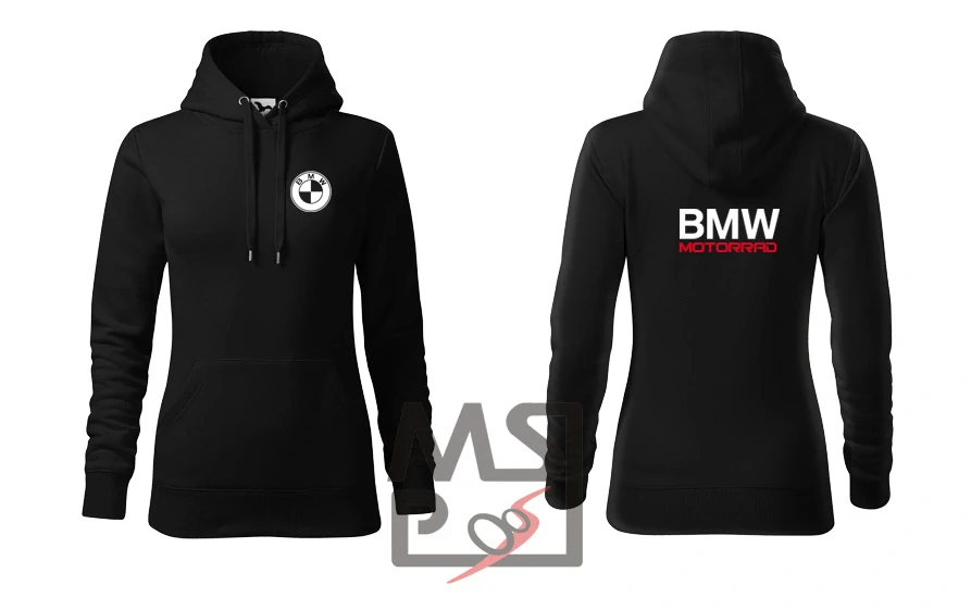 Dámská mikina s motivem 12 BMW černá S