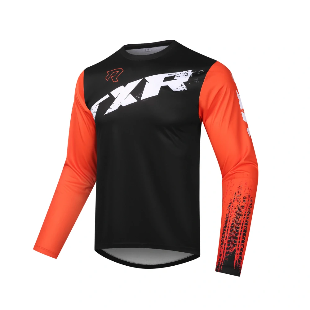 TXR Motokrosový dres Pulse černo-oranžový S