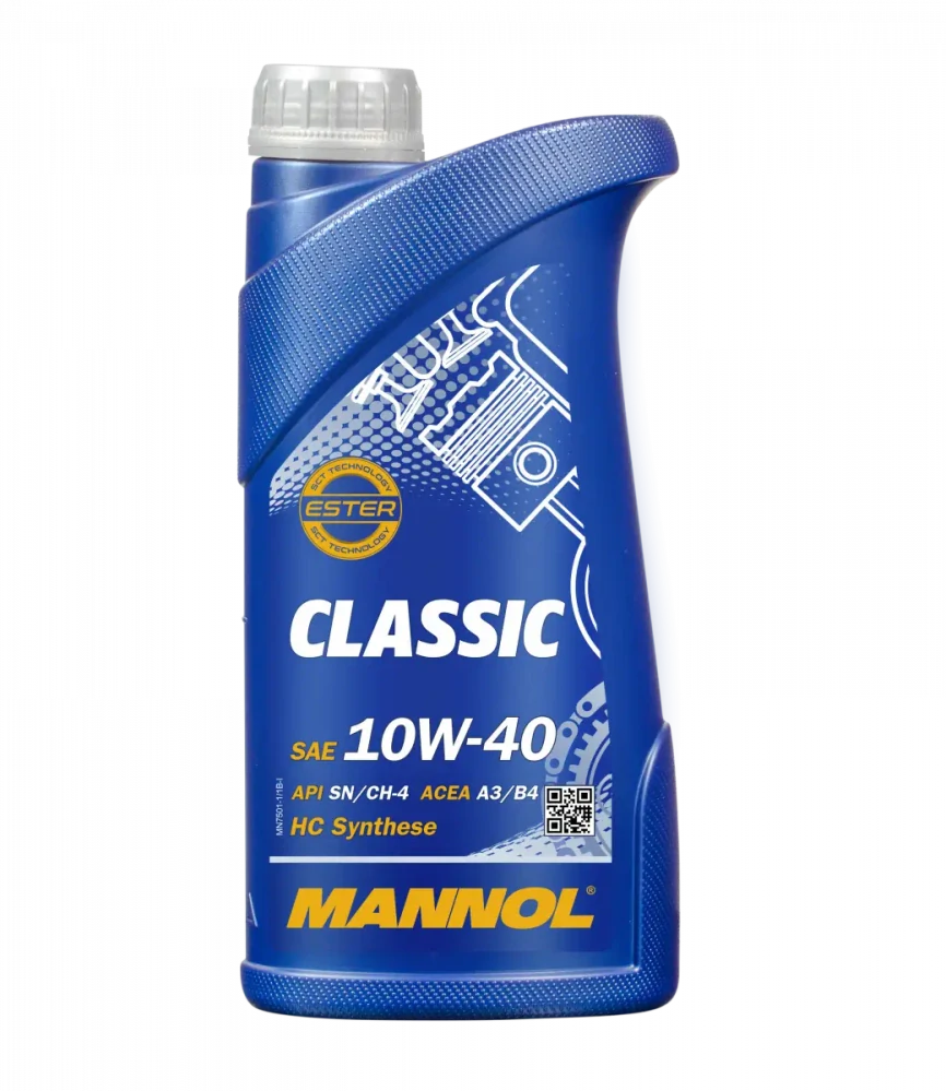 MANNOL Motorový olej 7501 Classic 10W-40 - 1L