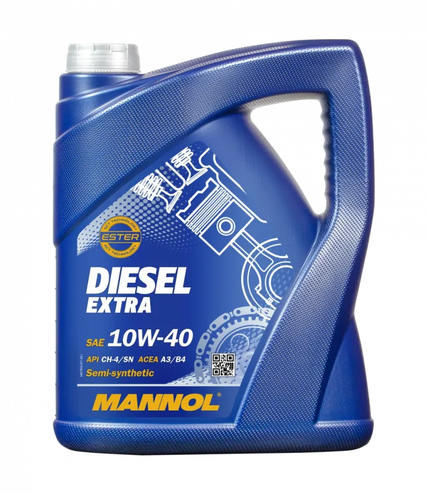 MANNOL Motorový olej 7504 Diesel Extra 10W-40 - 5L