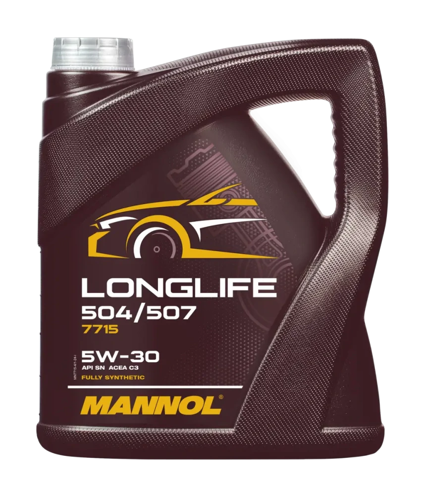 MANNOL Motorový olej 7715 Longlife 504/507 5W-30 – 4L