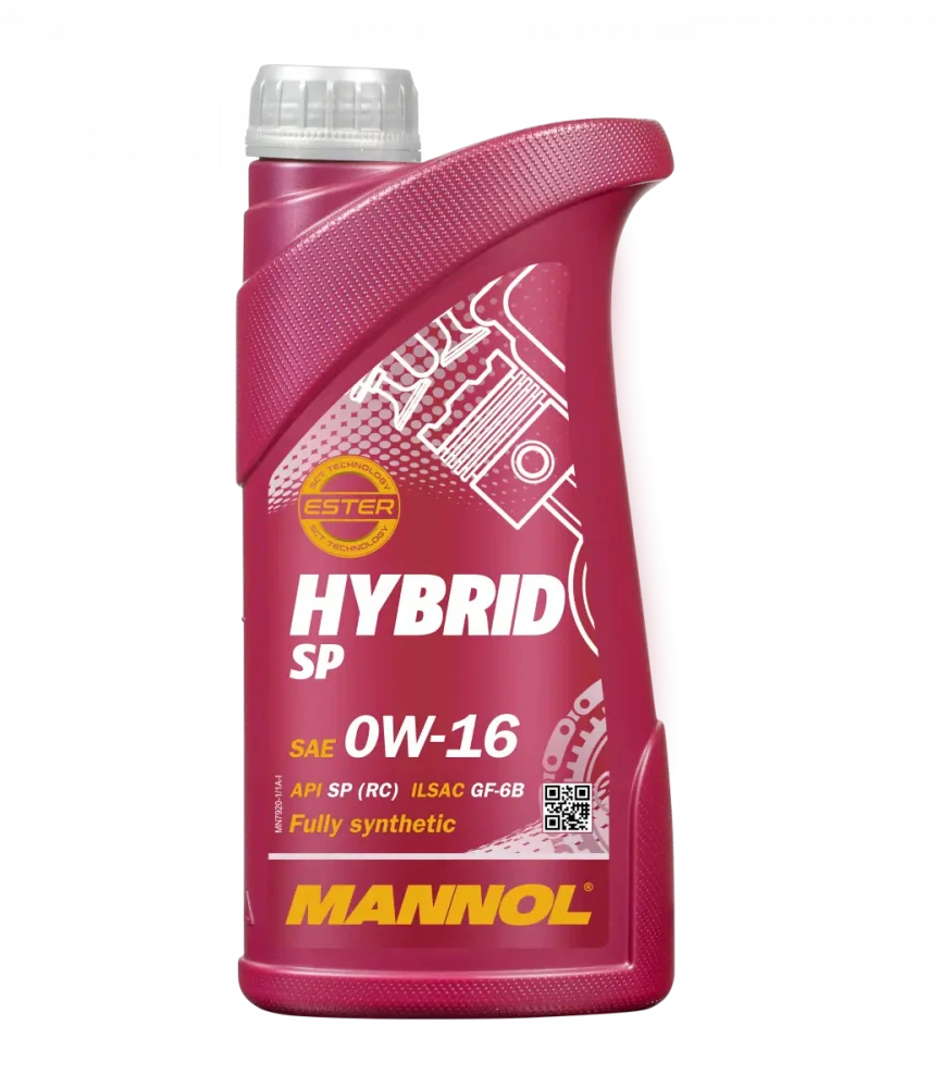 MANNOL Motorový olej 7920 Hybrid SP 0W-16 - 1L