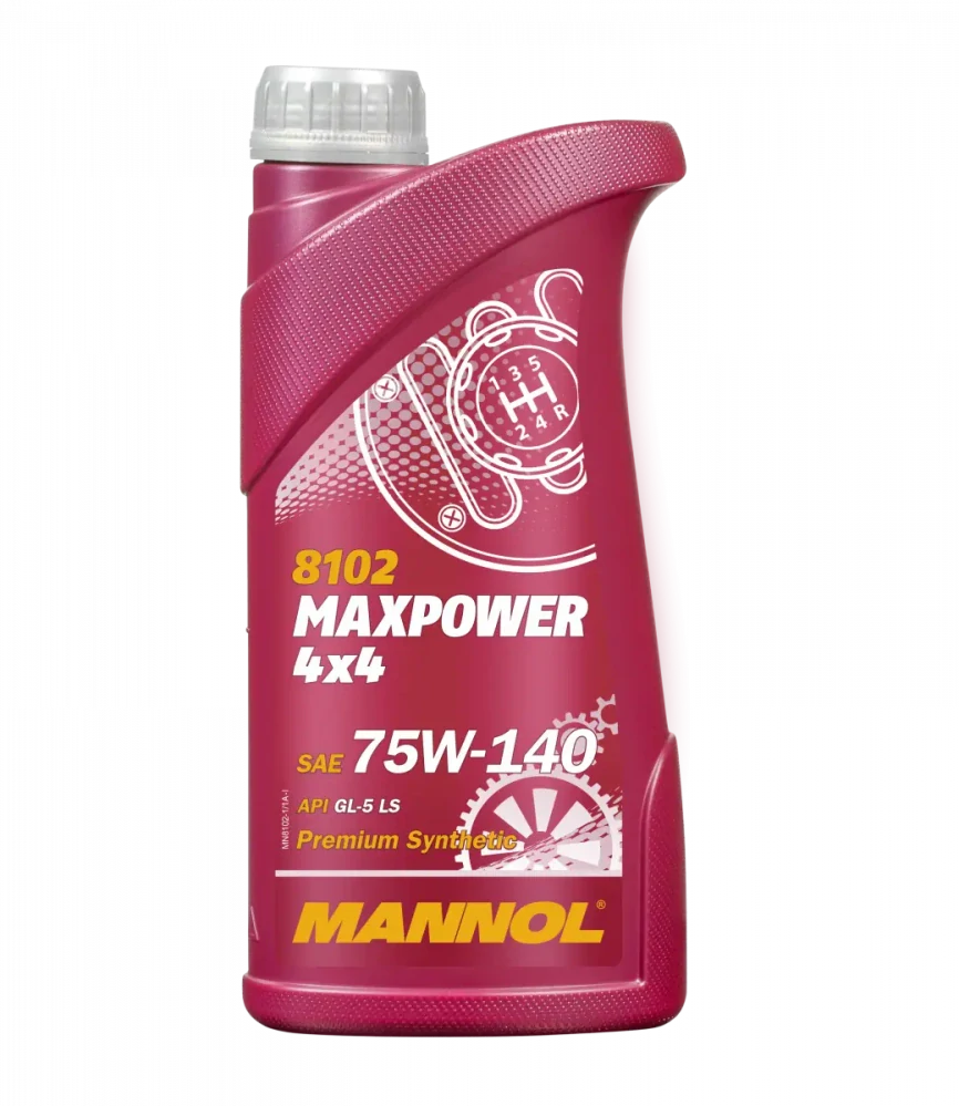 MANNOL Převodový olej 8102 Maxpower 4x4 75W-140 GL-5 - 1L