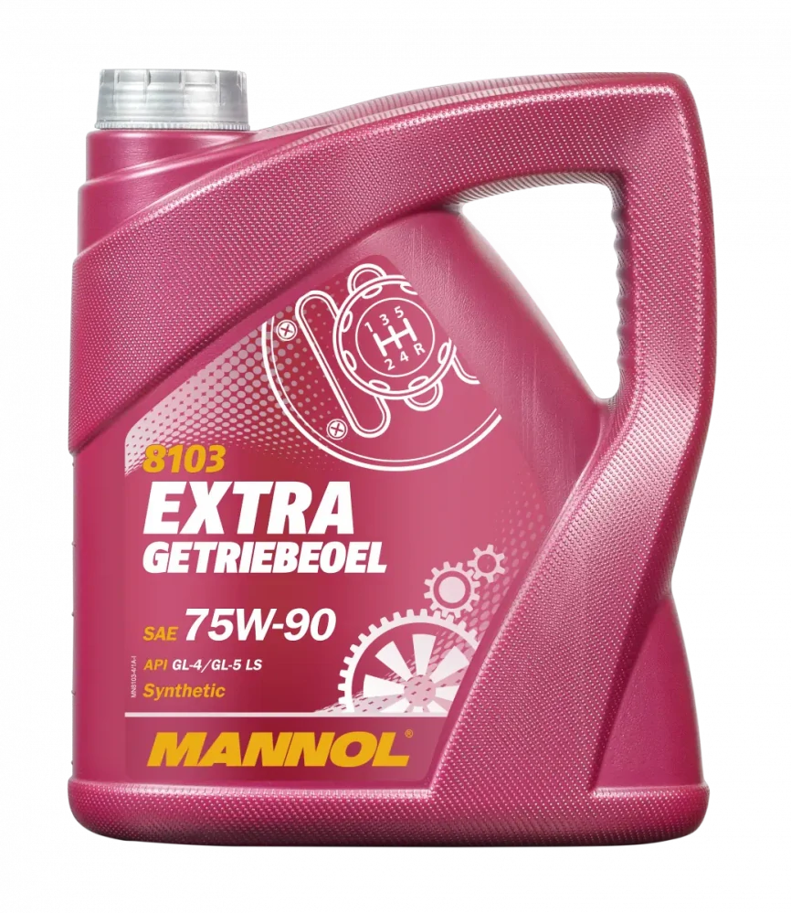 MANNOL Převodový olej 8103 Extra Getriebeoel 75W-90 GL-4/GL-5 LS - 4L