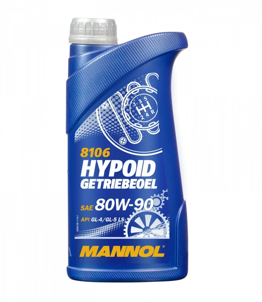 MANNOL Převodový olej 8106 Hypoid Getriebeoel 80W-90 GL-4/GL-5 LS - 1L