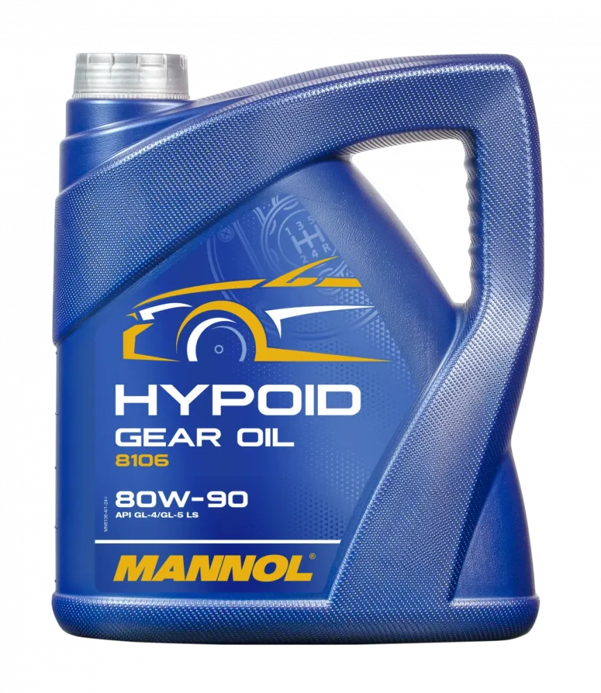MANNOL Převodový olej 8106 Hypoid Getriebeoel 80W-90 GL-4/GL-5 LS - 4L