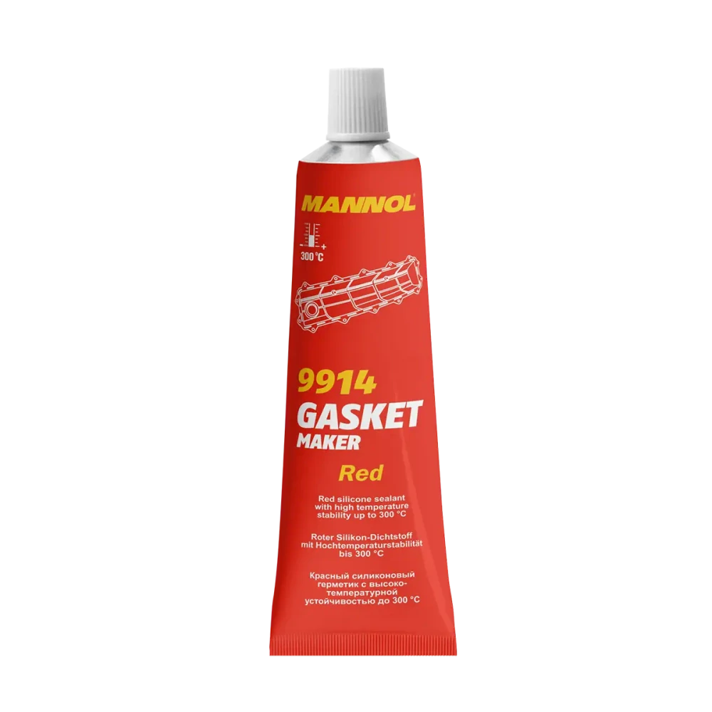 MANNOL 9914 Gasket Maker Red (silikonový tmel červený) - 85g