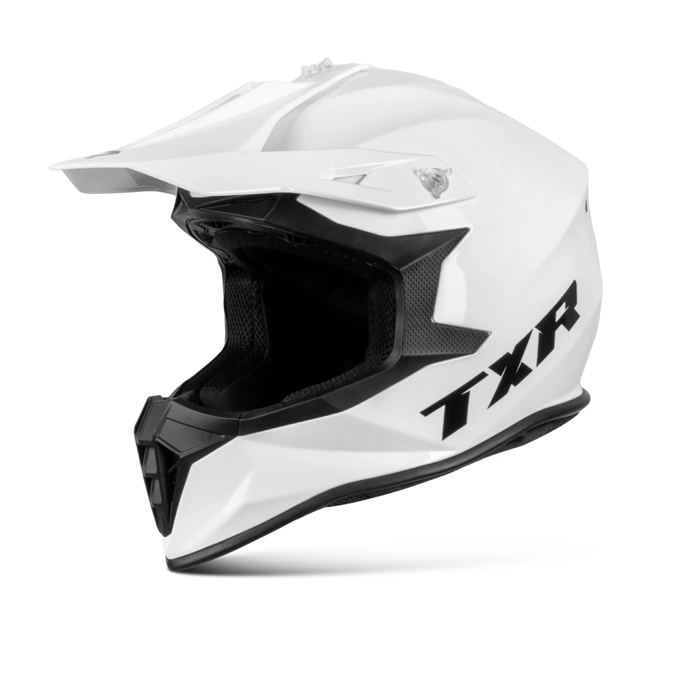TXR Motokrosová helma Fury bílá XXL