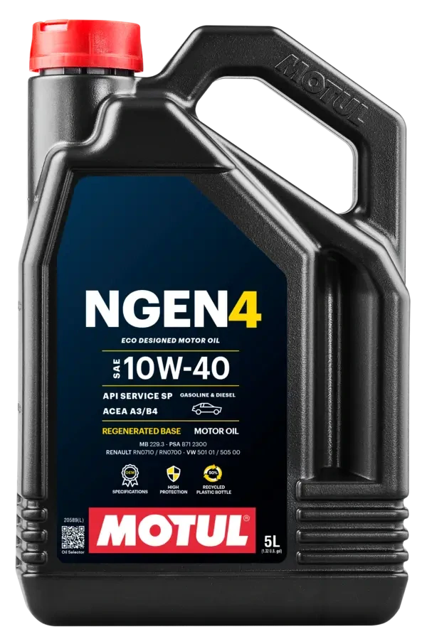 MOTUL Motorový olej NGEN 4 10W-40 - 5L (113059)