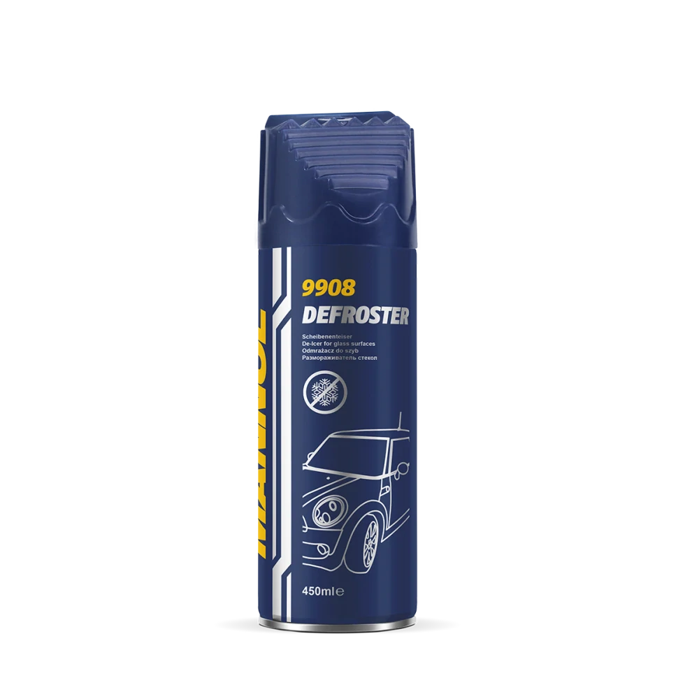 MANNOL 9908 Defroster (rozmrazovač skel) - 450ml