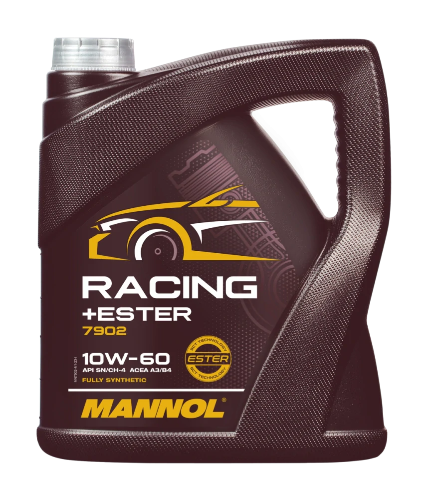 MANNOL Motorový olej 7902 Racing + Ester 10W-60 - 4L