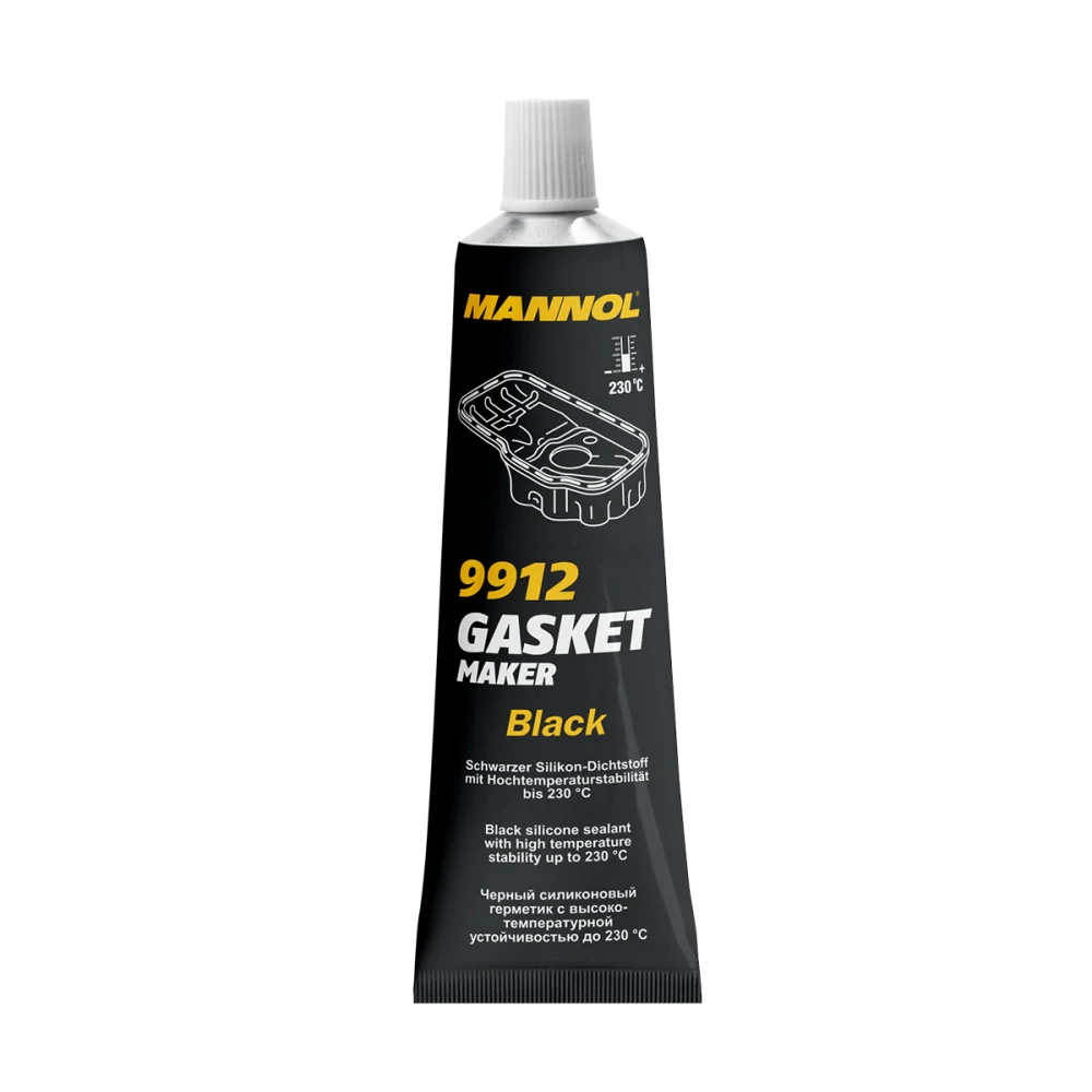 MANNOL 9912 Gasket Maker Black (silikonový tmel černý) - 85g