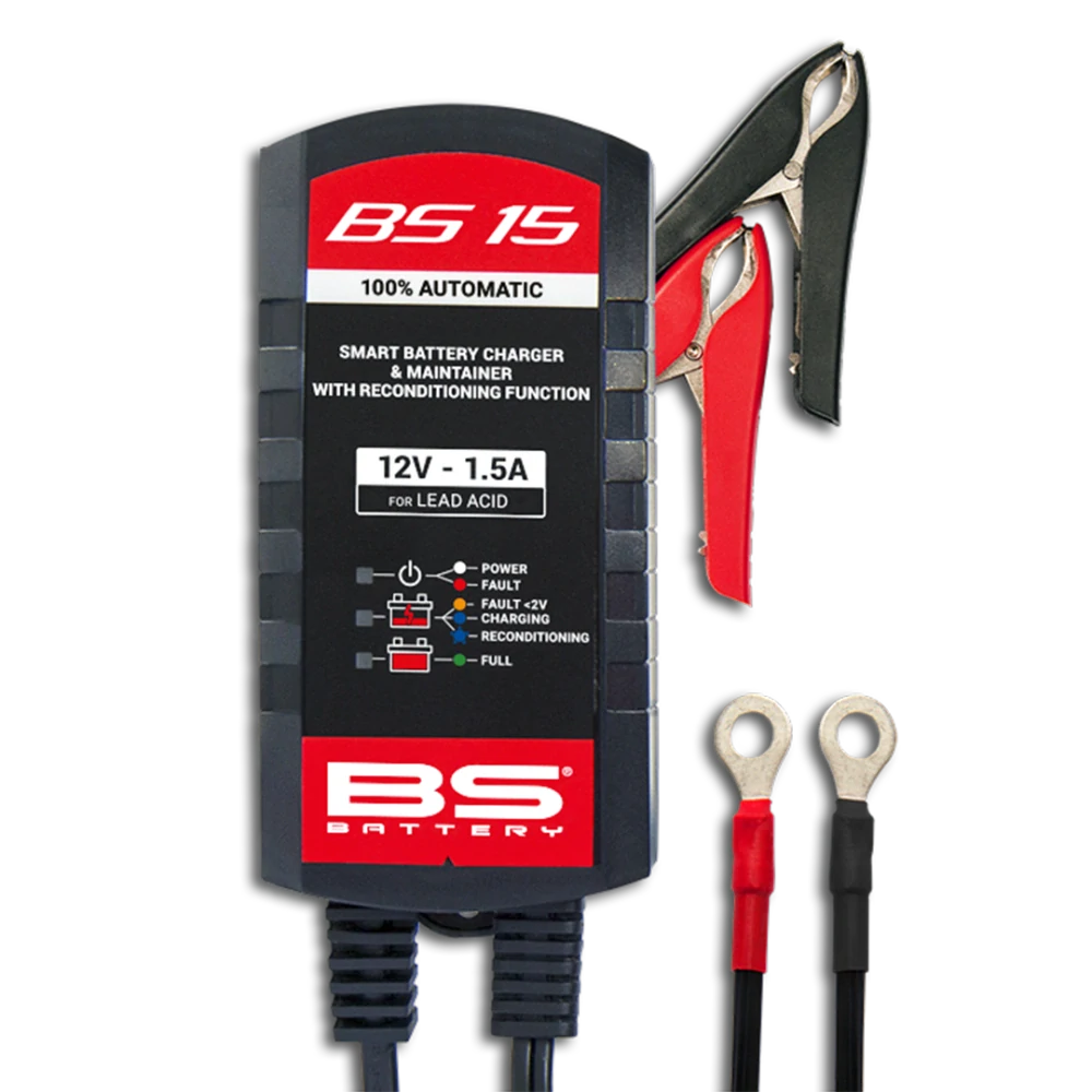 BS-BATTERY Nabíječka akumulátorů SMART BS15 12V 1500mA