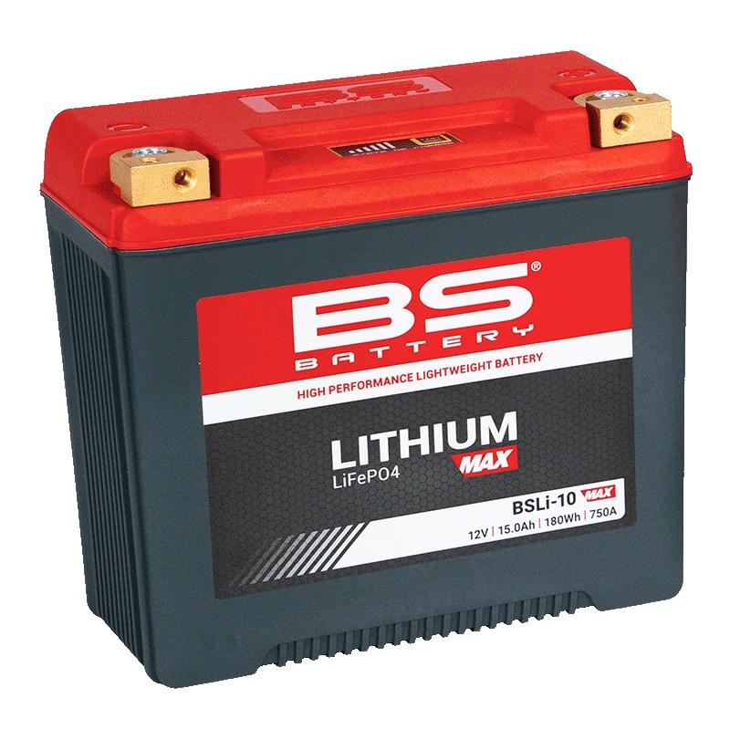 BS-BATTERY BSLI-10 MAX 12V 15Ah 750A P+ LiFePO4 lithiová motobaterie