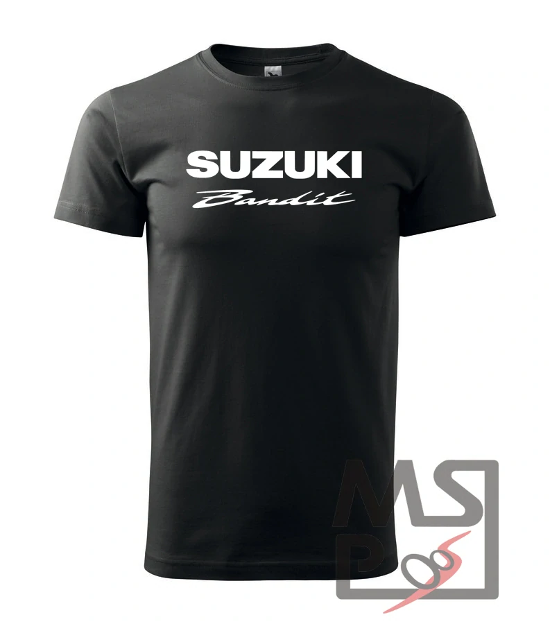MSP Pánské triko s moto motivem Suzuki Bandit XL černé