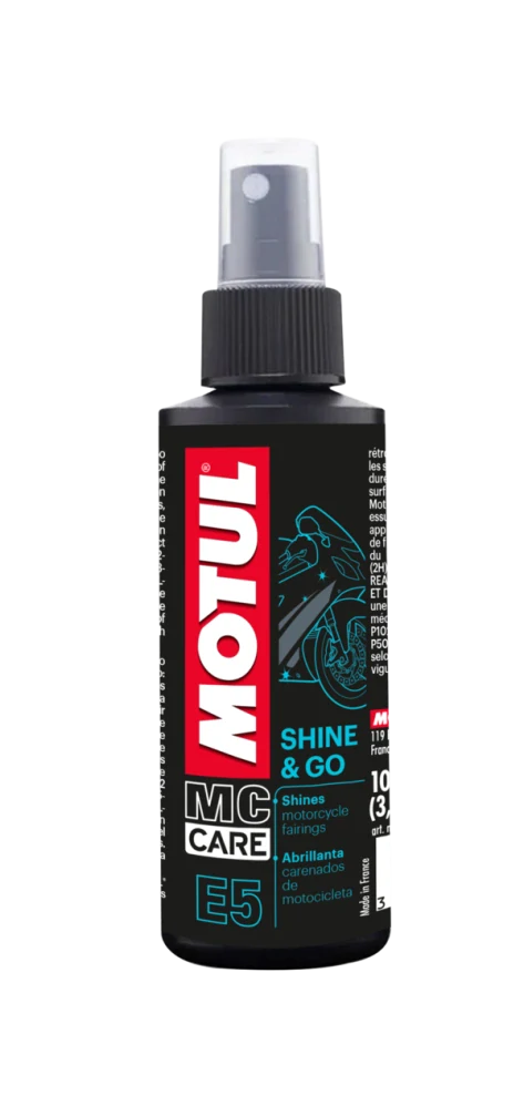 MOTUL Leštidlo na plasty a lak E5 Shine & Go 100ml
