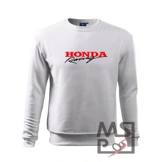 Pánská mikina s motivem Honda 16 bílá M