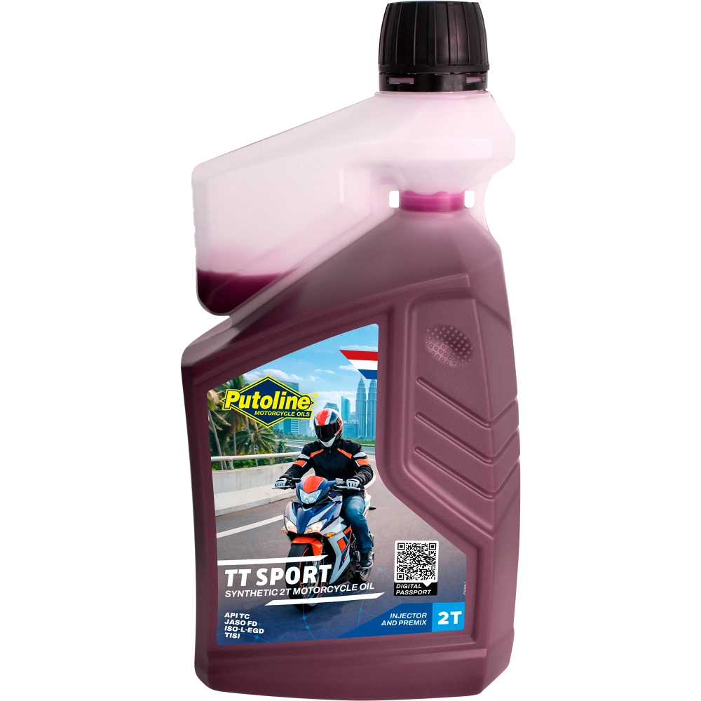 PUTOLINE Motorový olej TT Sport 2T 1L - dávkovací láhev