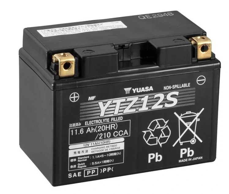 YUASA Motobaterie HP MF AGM YTZ12S 12V 11Ah 210A (150x87x110mm) T11 "+ L"