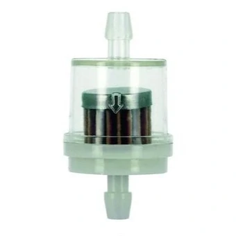 Palivový filtr na motorku 6 mm (1/4") s papírovou vložkou